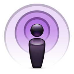 Logo of Apple iTunes Podcasts
