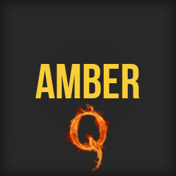 Logo of Amber Q'd