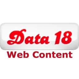Logo of Data 18 Web Content